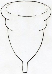 Menstrual Cup Drawing