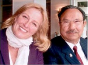Midwife and FemCap Scandinavia Distributor, Birgit Linderoth with FemCap, Inc. Founder, Dr. Alfred Shihata