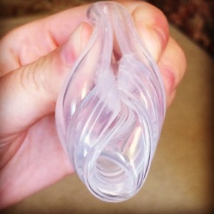 The tulip fold can make inserting the FemmyCycle Low Cervix Menstrual Cup easier.
