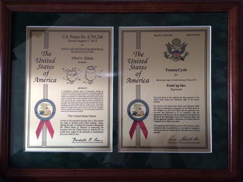 FemmyCycle Patent and Trademark